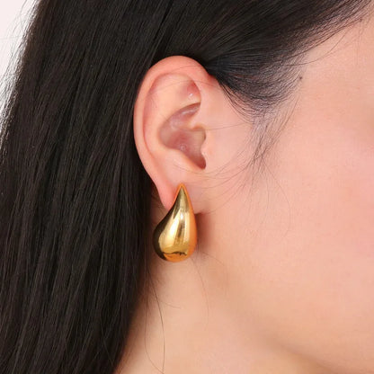 Vintage Chunky Dome Drop Earrings for Women