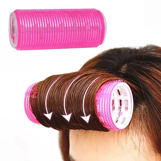 1pc Large Self-Adhesive Hair Rollers Hairdressing Home Use DIY Magic Styling Roller Roll Curler Hair Women Beauty Tools 3 Styles